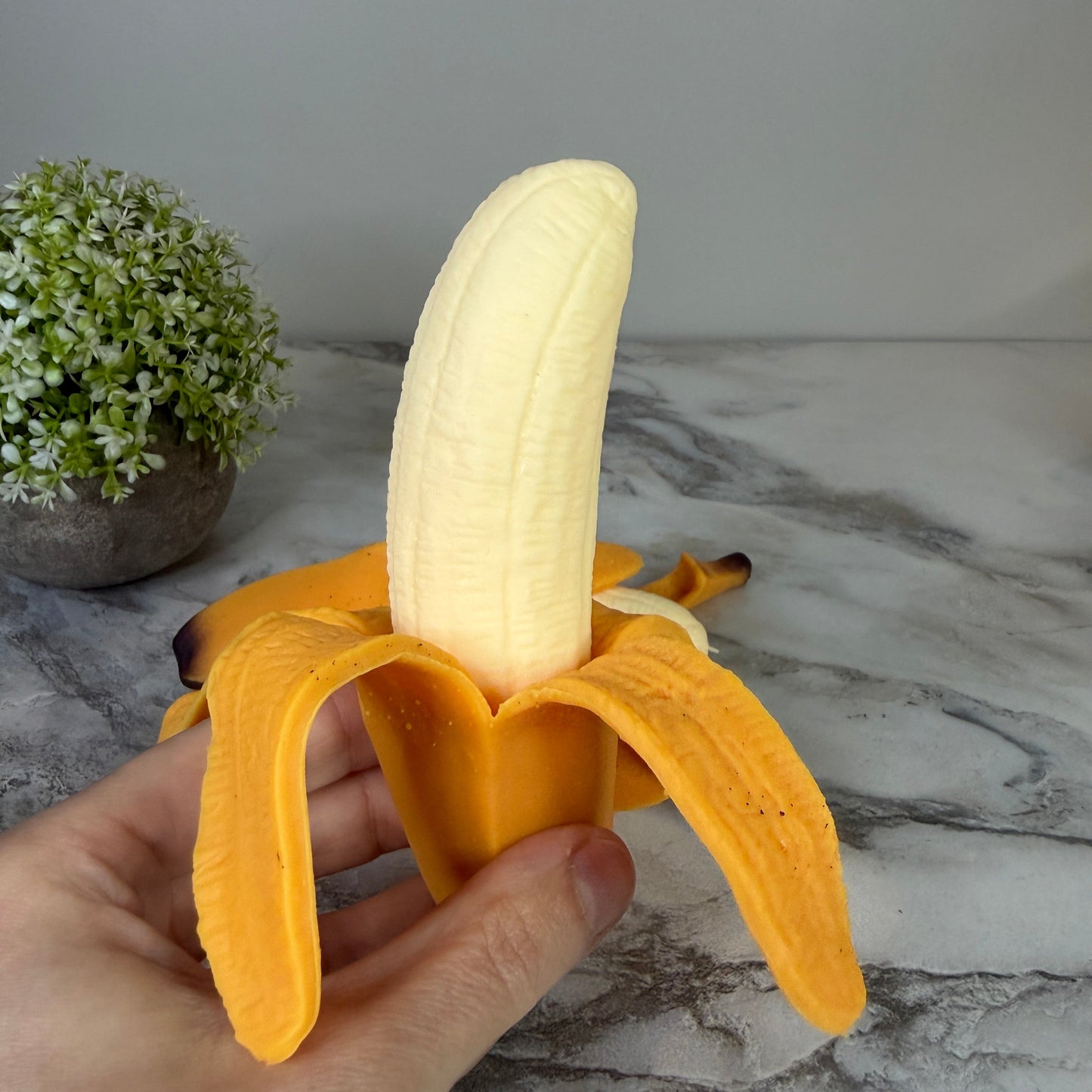 Squishy Toy - Banana + Peel