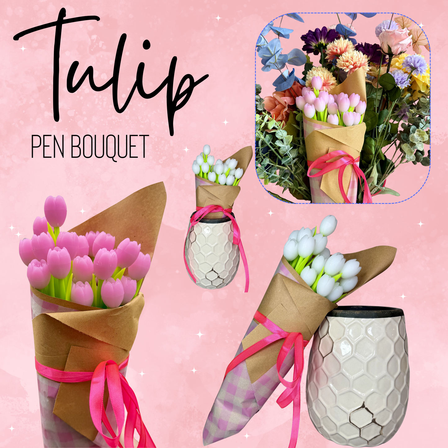 Tulip Bouquet Bundled Set