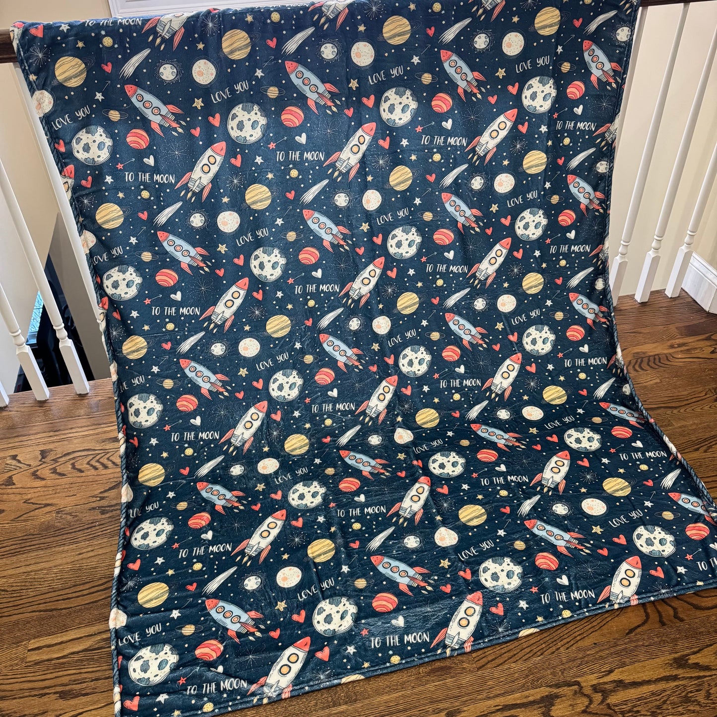 Blanket - Valentine’s Day - Love You Moon