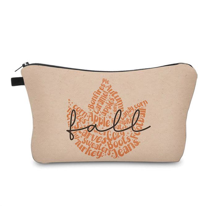 Pouch - Halloween Fall - Fall Words