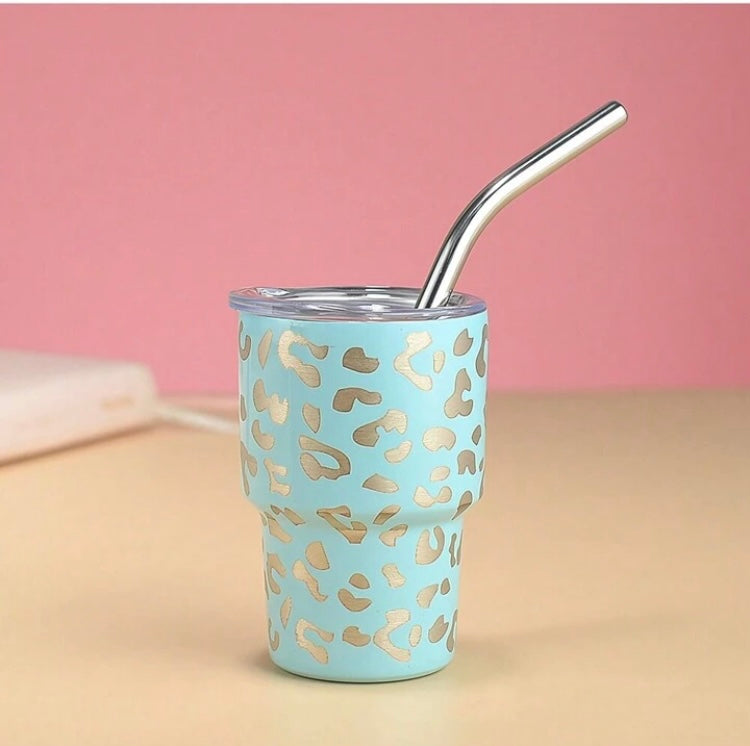 Tumbler - 3oz Mini Leopard Print