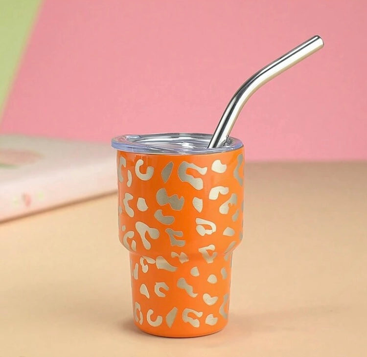 Tumbler - 3oz Mini Leopard Print