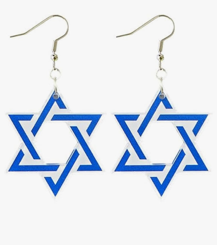 Hanukkah Earrings - Star