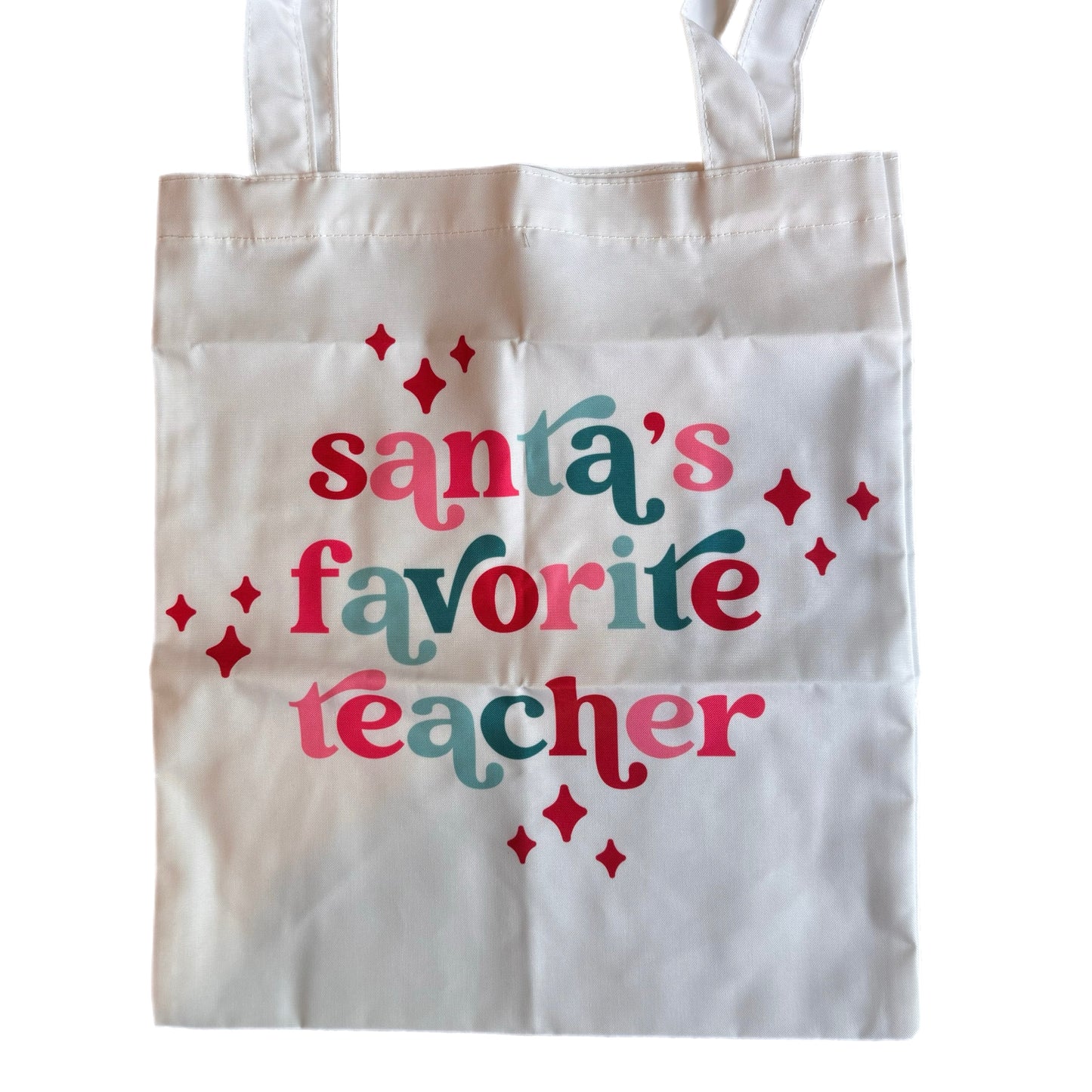 Tote Bag - Holiday - Santa’s Favorite Teacher