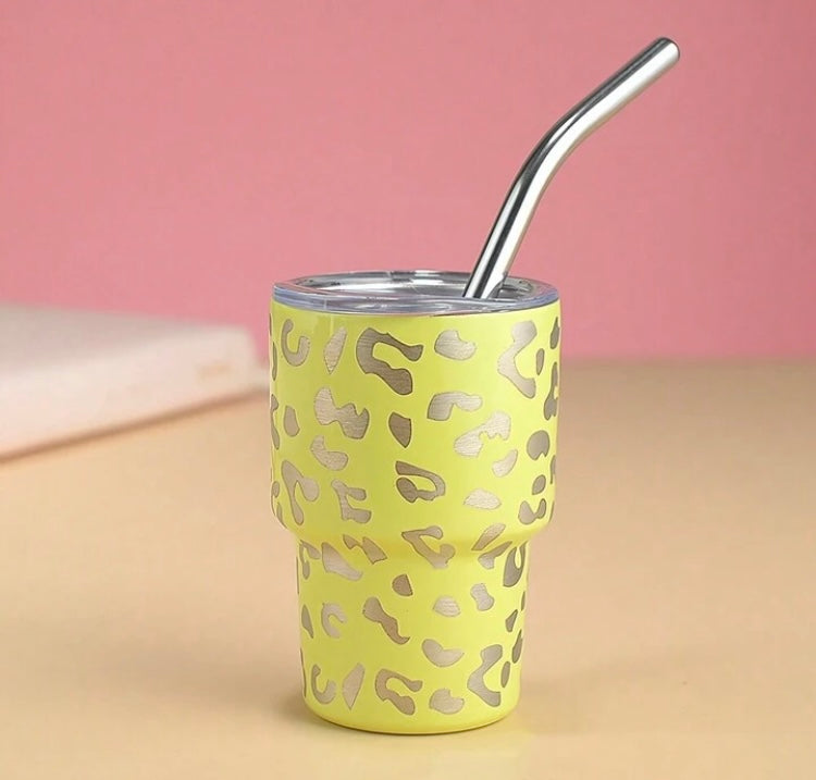 Tumbler - 3oz Mini Leopard Print