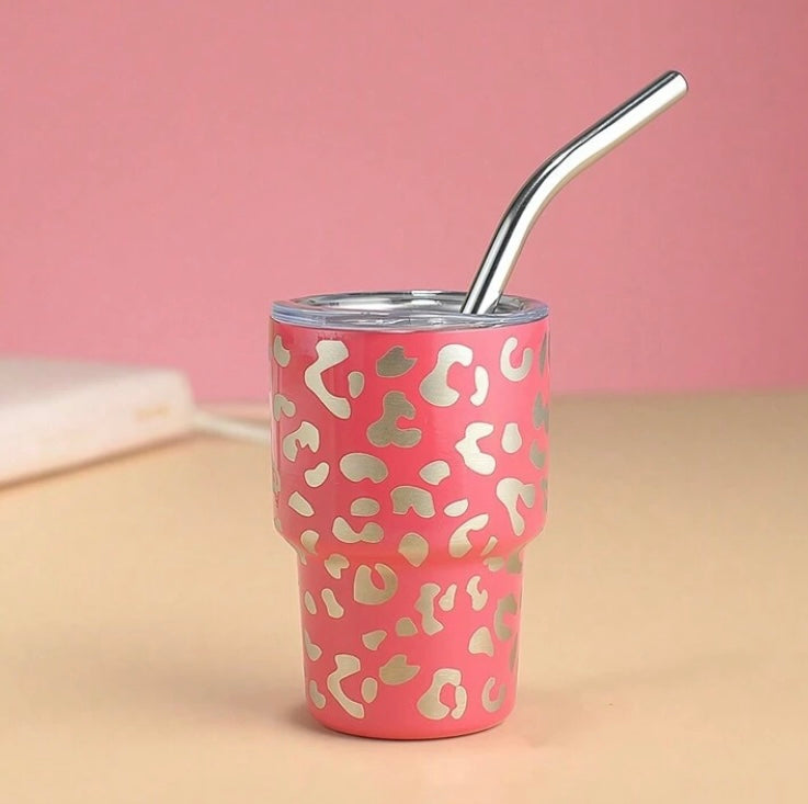 Tumbler - 3oz Mini Leopard Print