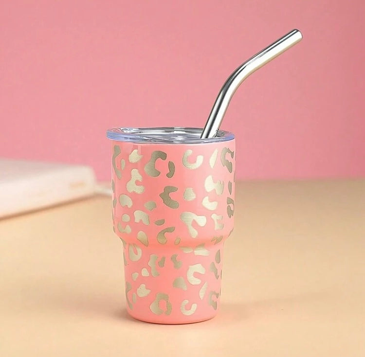 Tumbler - 3oz Mini Leopard Print