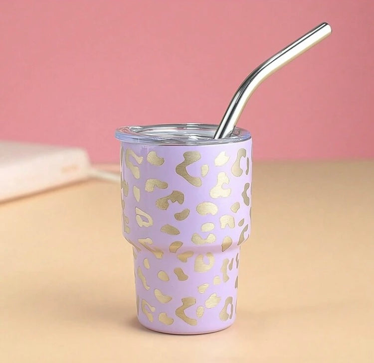Tumbler - 3oz Mini Leopard Print