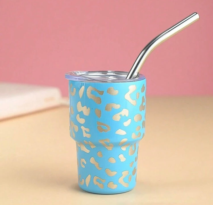 Tumbler - 3oz Mini Leopard Print