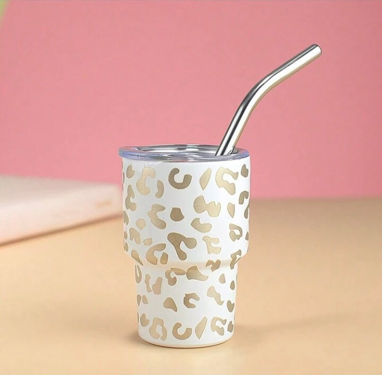 Tumbler - 3oz Mini Leopard Print