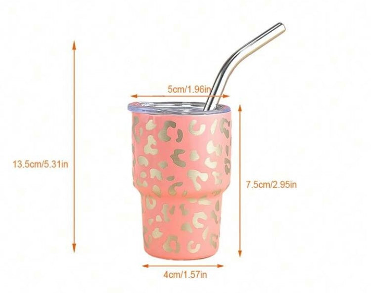 Tumbler - 3oz Mini Leopard Print