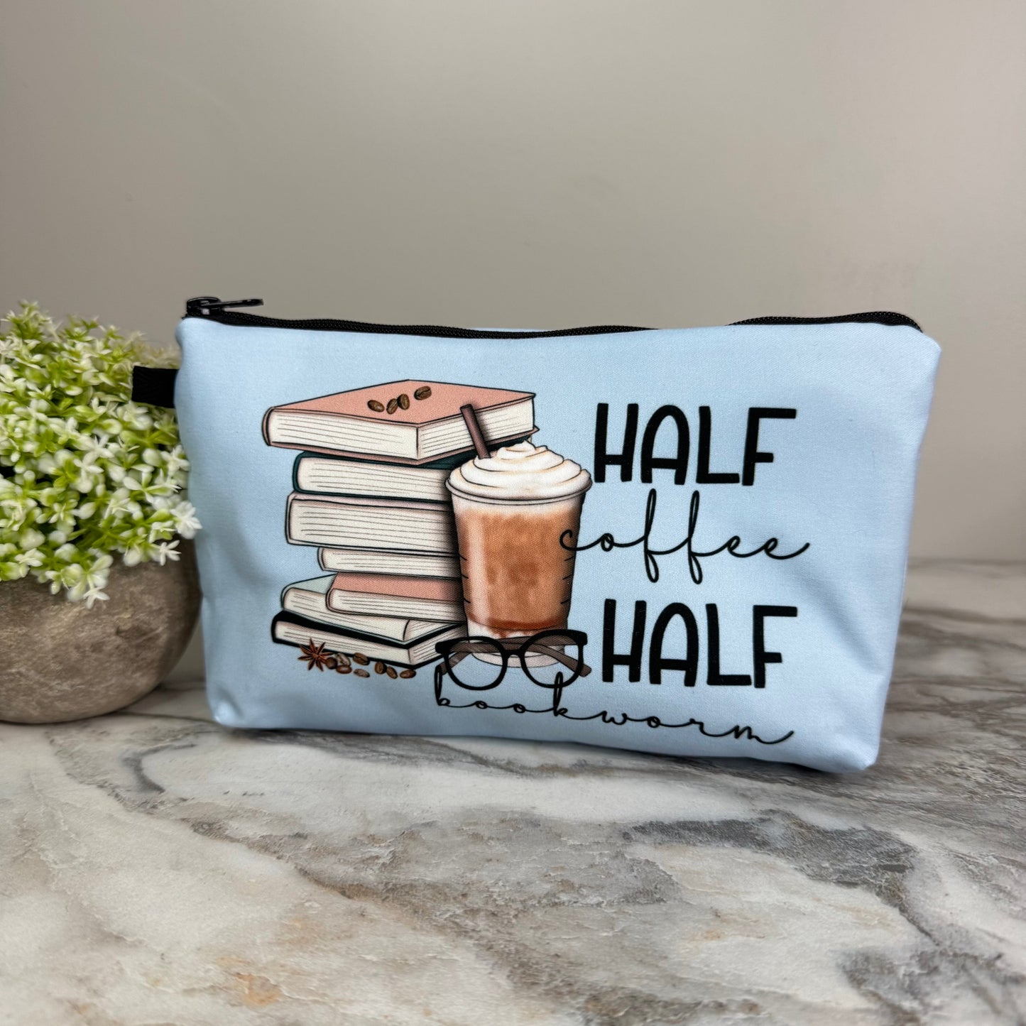 Coffee Bookworm Pouch Set