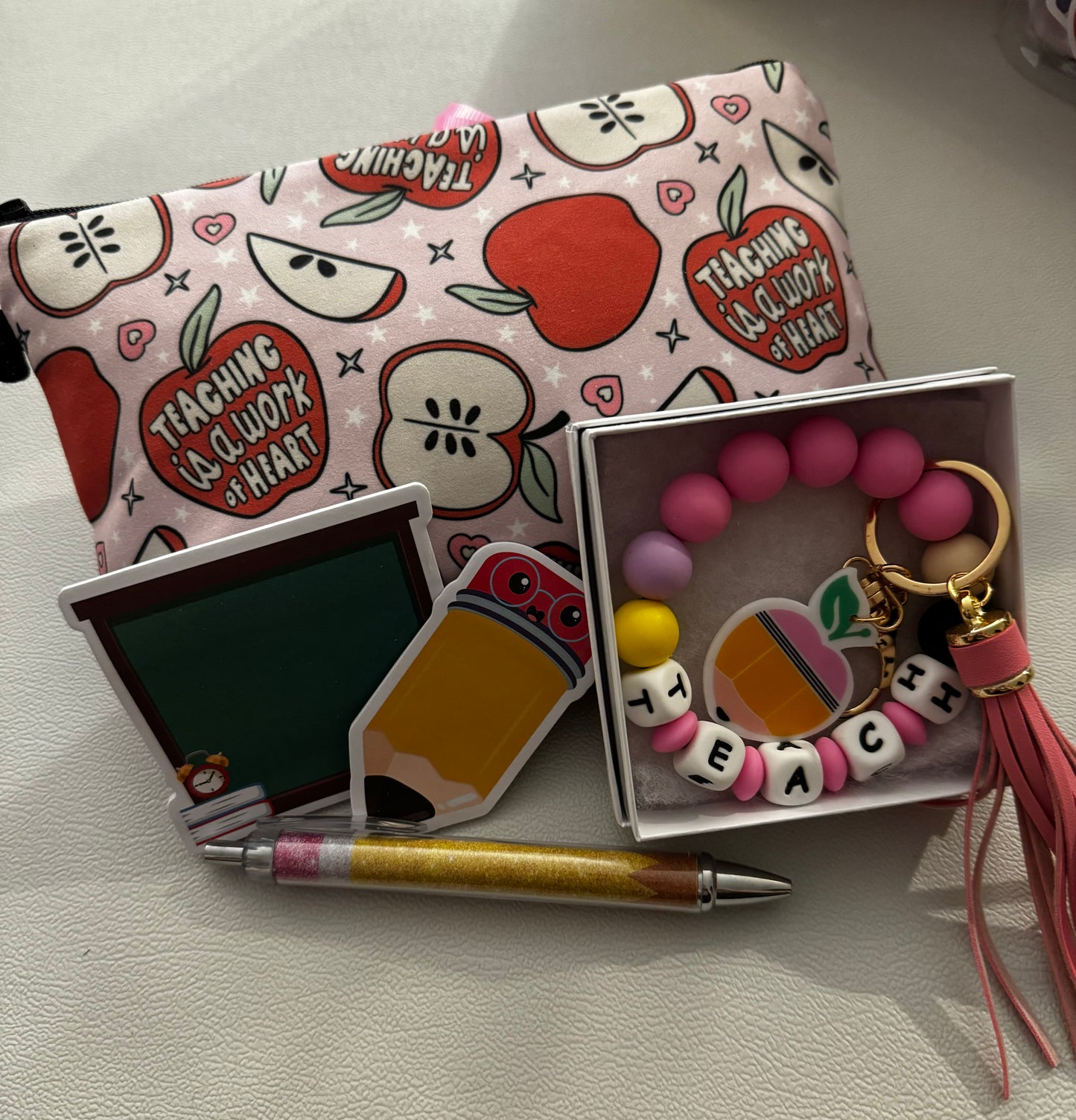 Teaching is a Work of Heart Gift Set