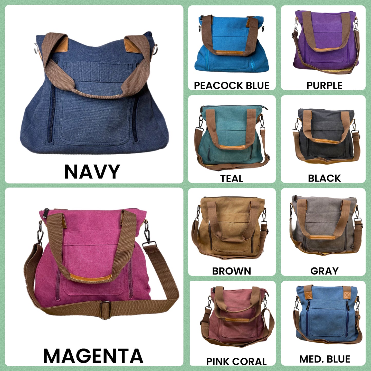 Mystery Stuffed Caitlin Canvas Crossbody