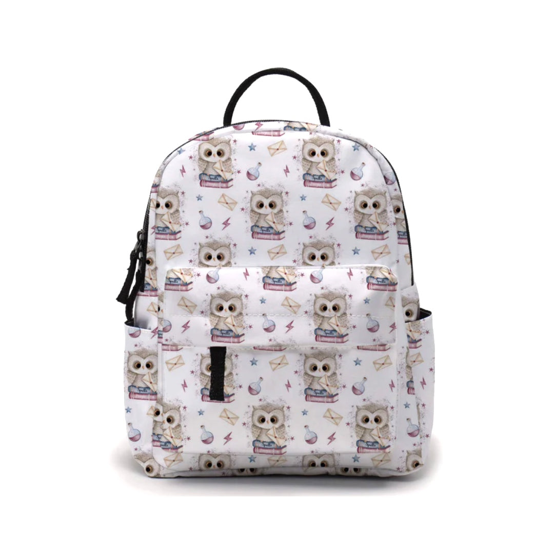 Mini Backpack, Pouch & Coin Purse Set - Owl Magic