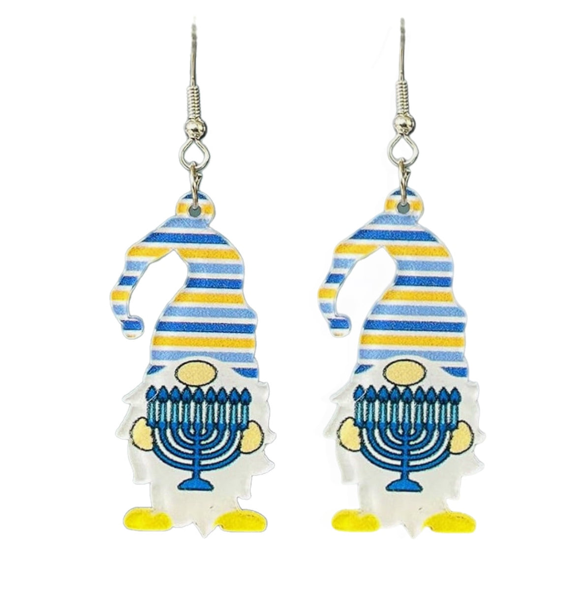 Hanukkah Earrings - Gnomes