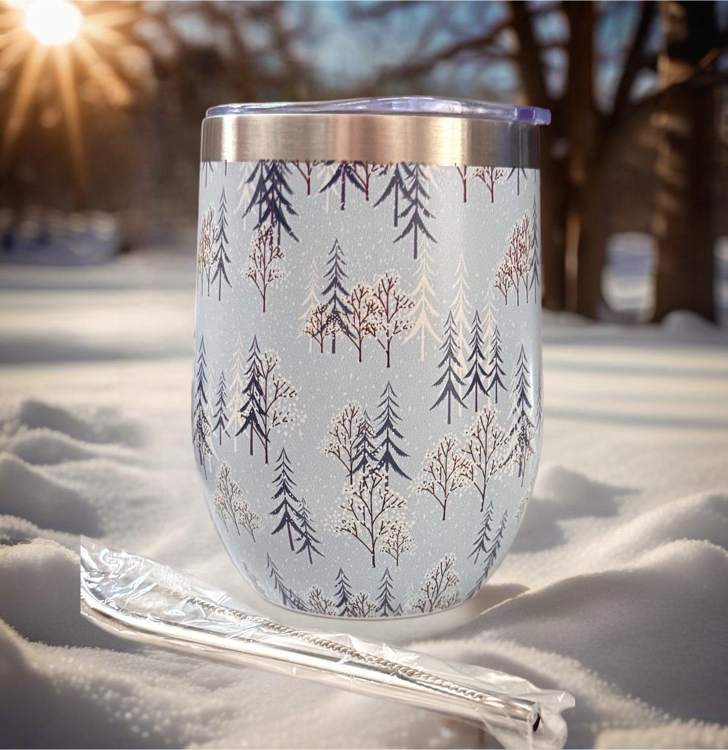 Stemless Tumbler - Trees