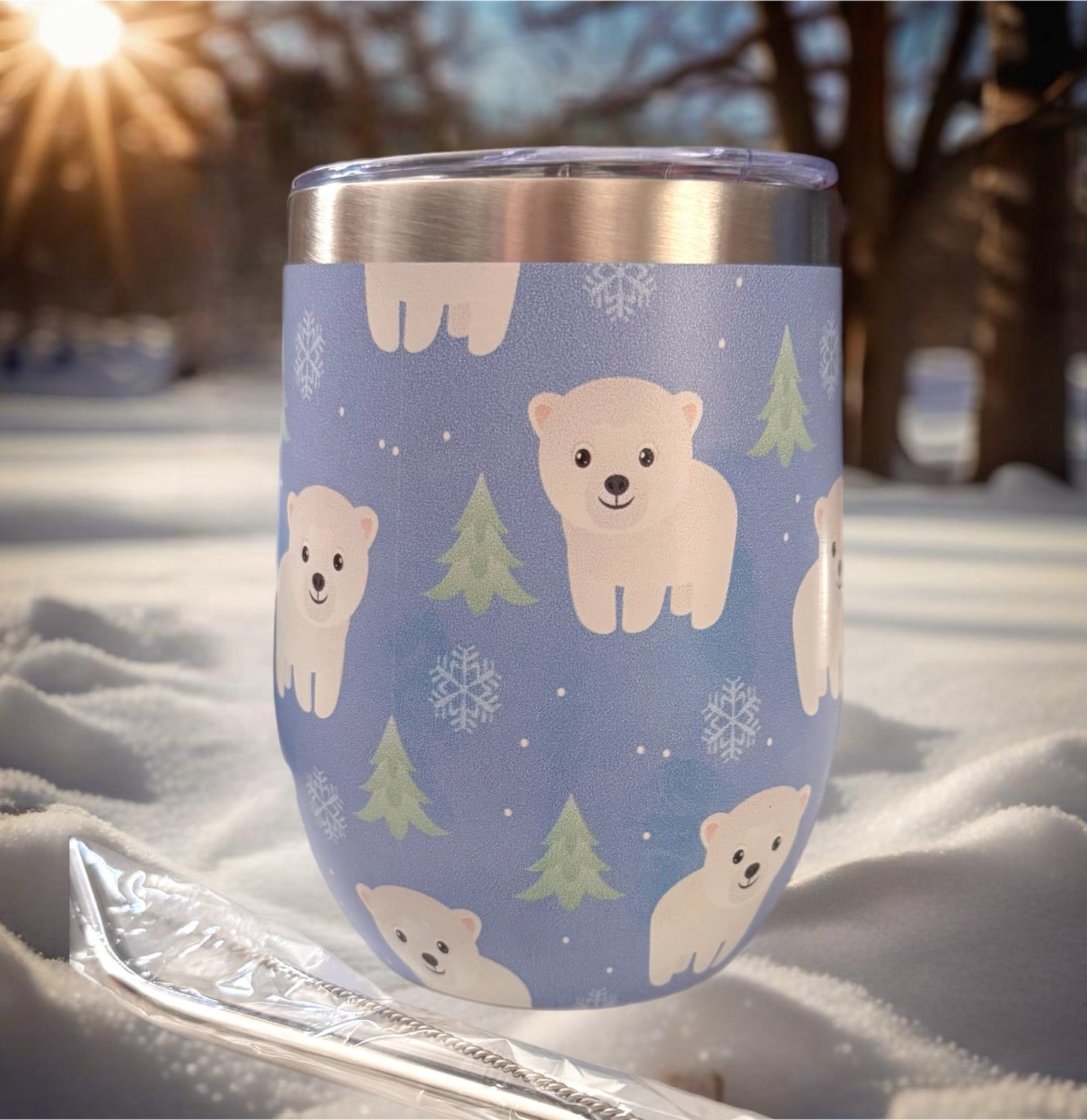 Stemless Tumbler - Polar Bear