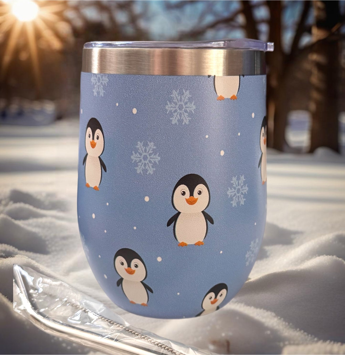 Stemless Tumbler - Penguin