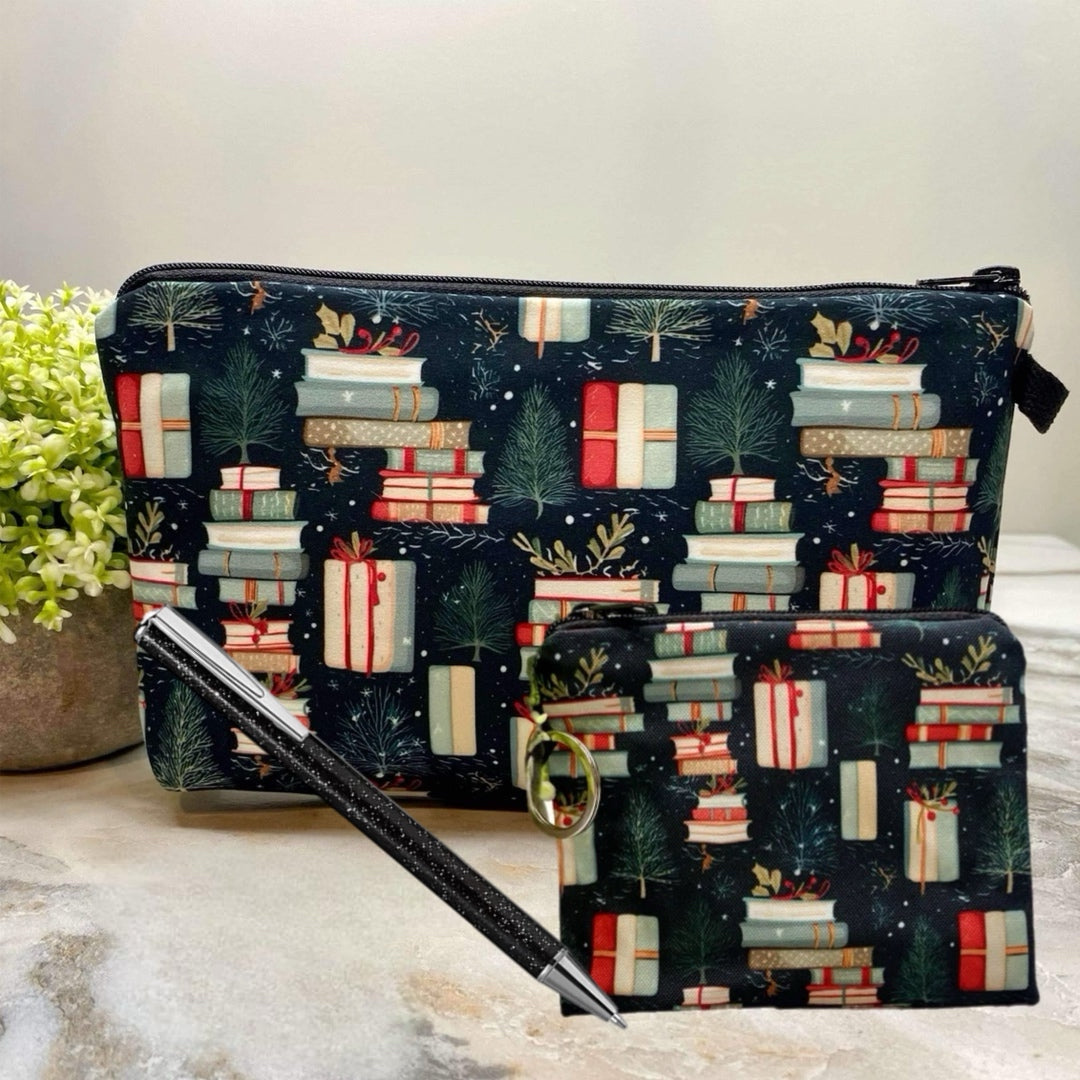 Pouch, Pen & Coin Purse Set - Winter Books