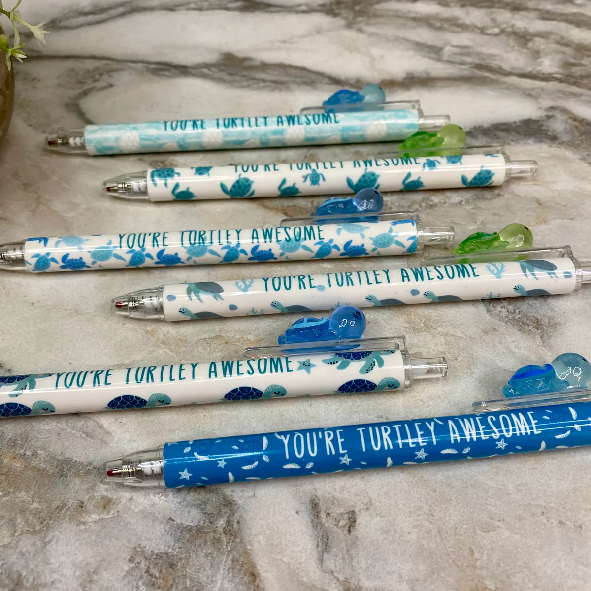 Sticky Note & Pen Set - Sea Turtle