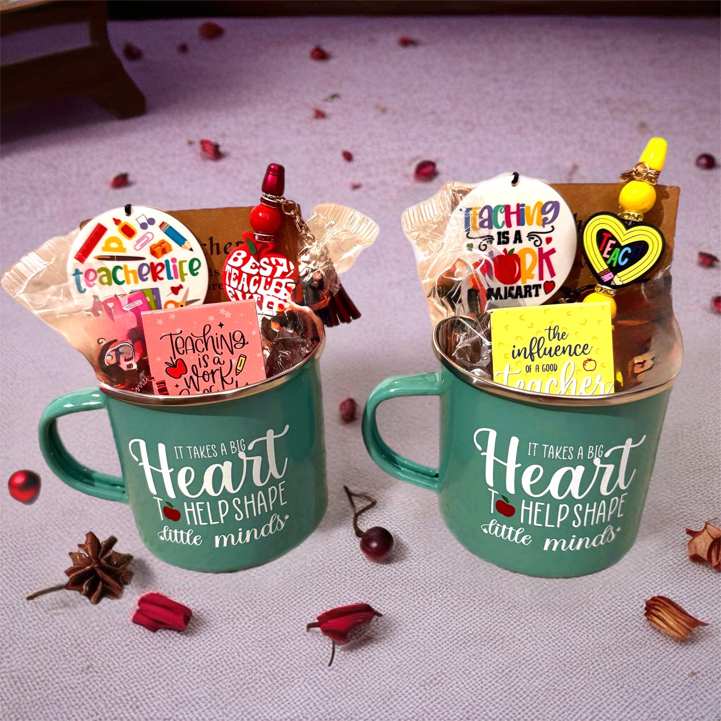 Teacher Mug Gift Set - Big Heart