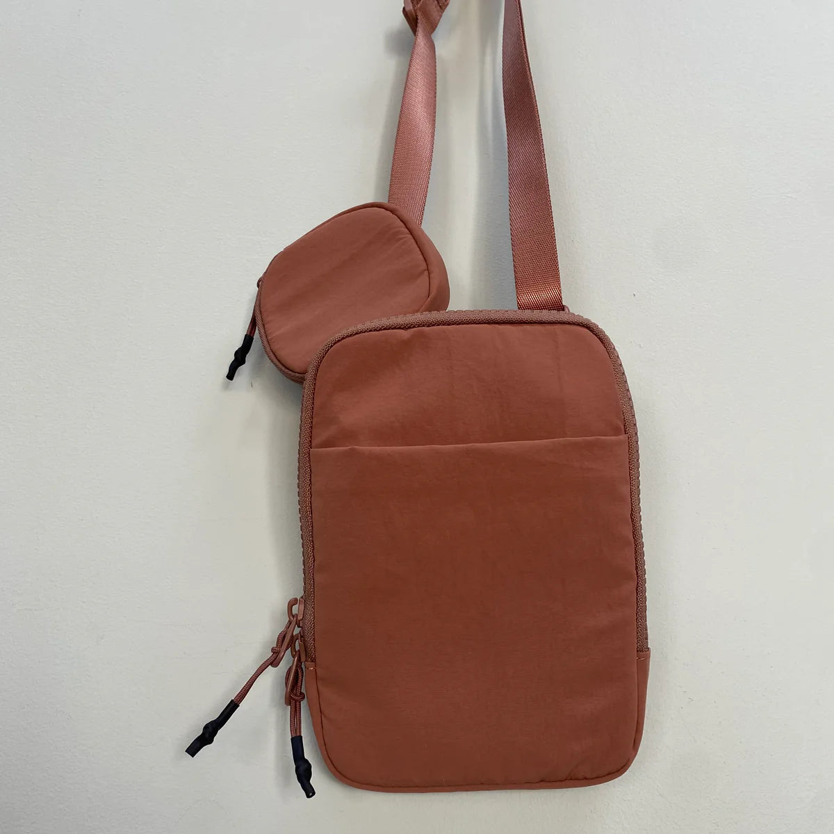 Nylon Crossbody/Belt Bag & Pouch Set
