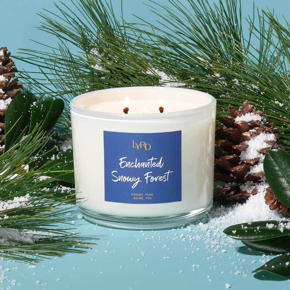 LYRD Enchanted Snowy Forest Candle
