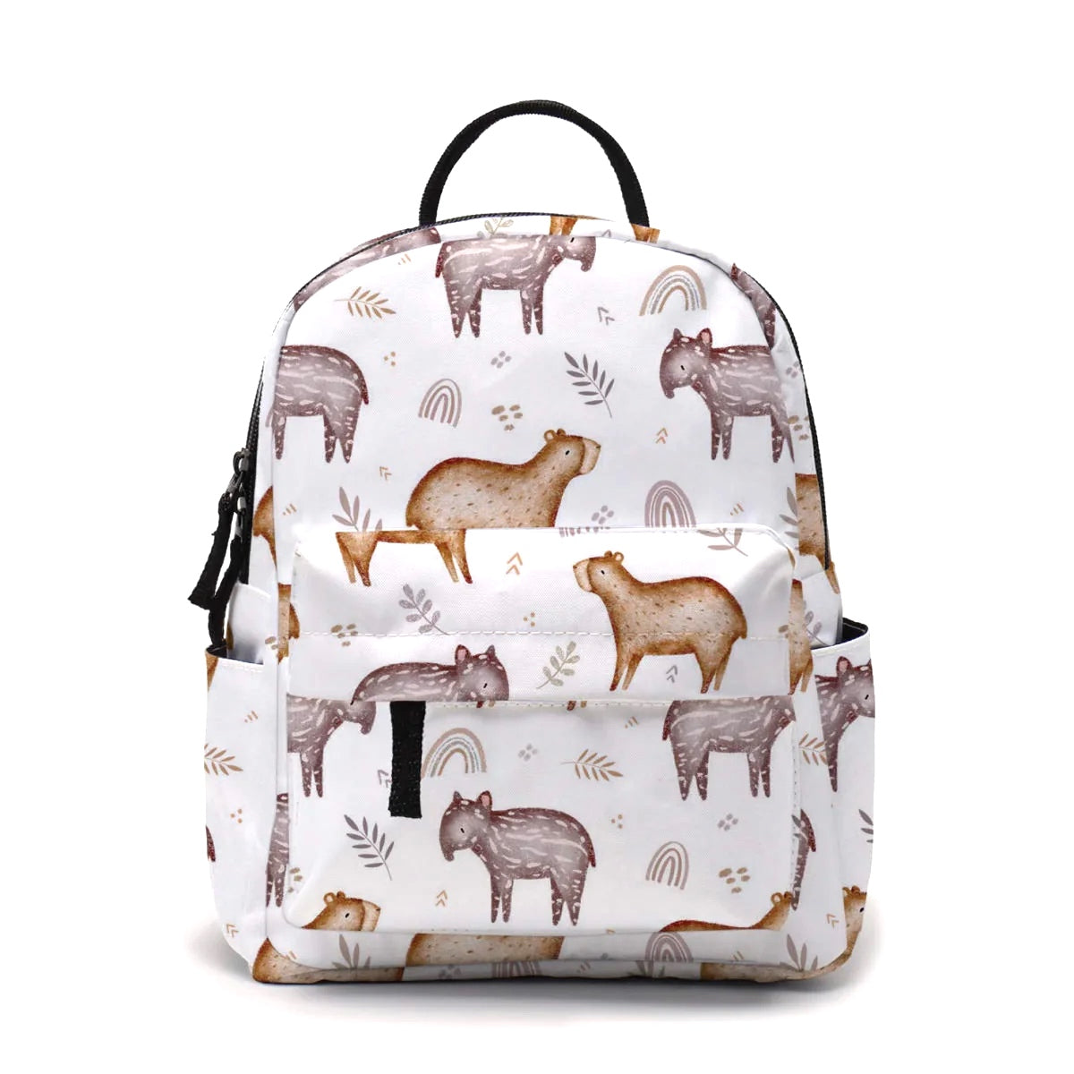 Mini Backpack, Pouch & Slap Bracelet Set - Capybara