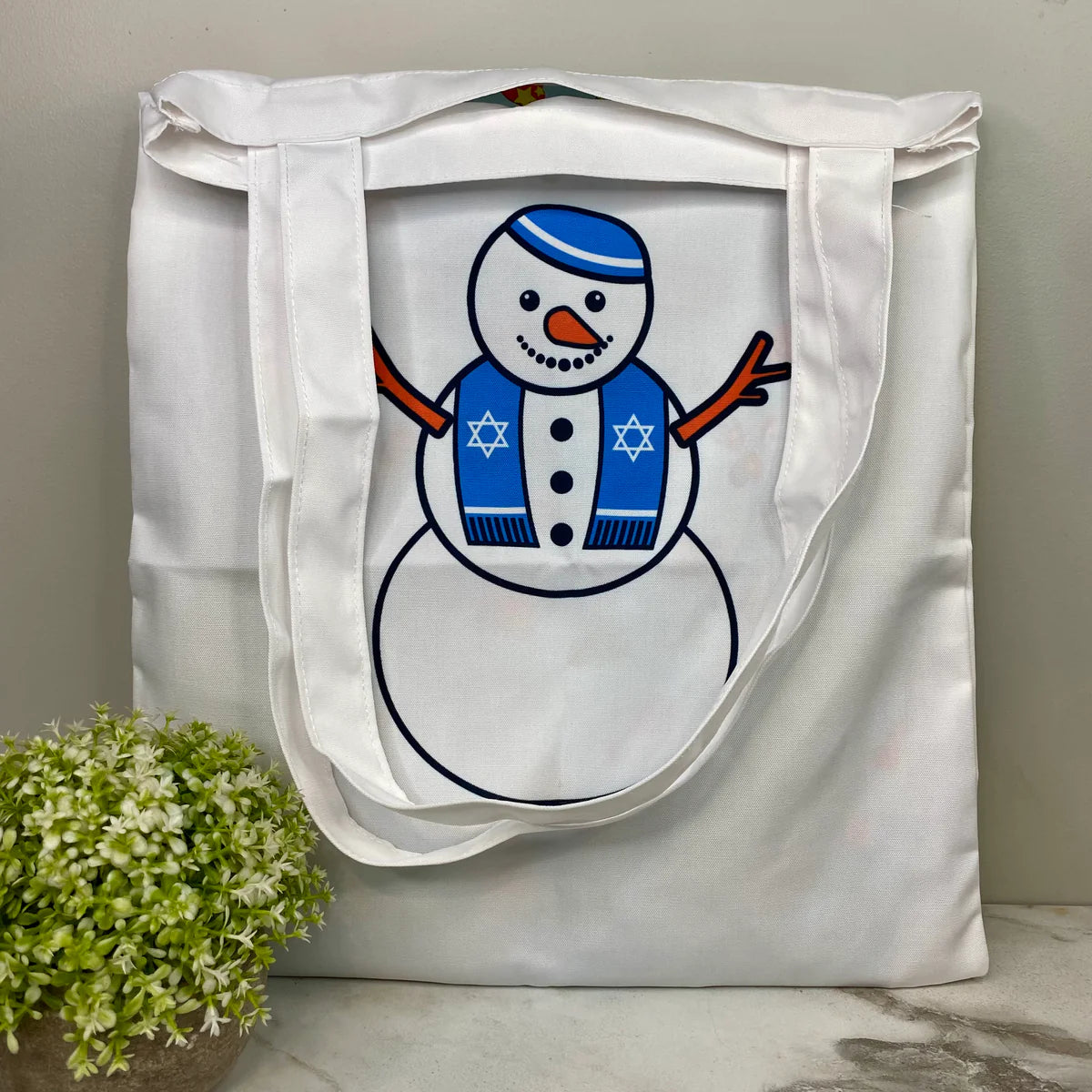 Tote Bag - Hanukkah - Snowman