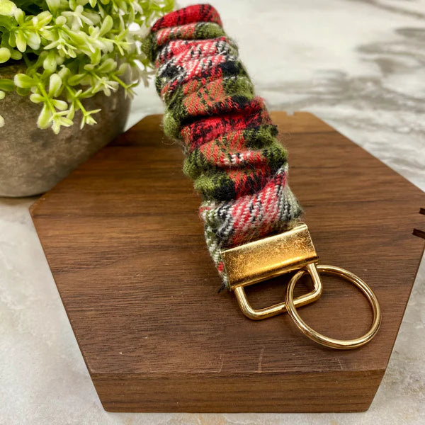 Corduroy Zip Pouch Gift Set - Christmas Gnome Tree