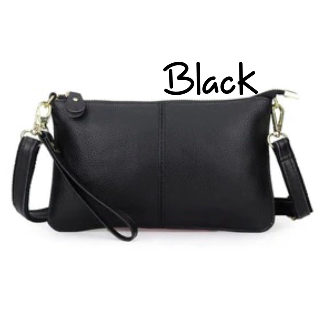 Megan Clutch Crossbody - Genuine Leather