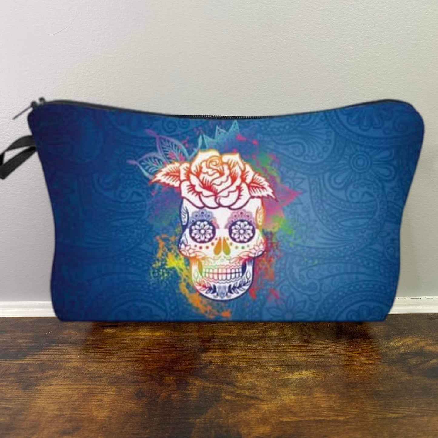 Pouch - Halloween - Rainbow Skeleton