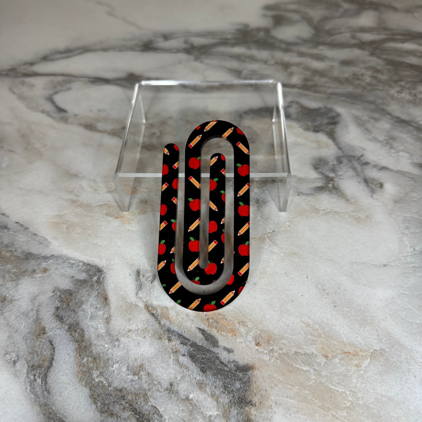 Jumbo Acrylic Paperclip - Assorted