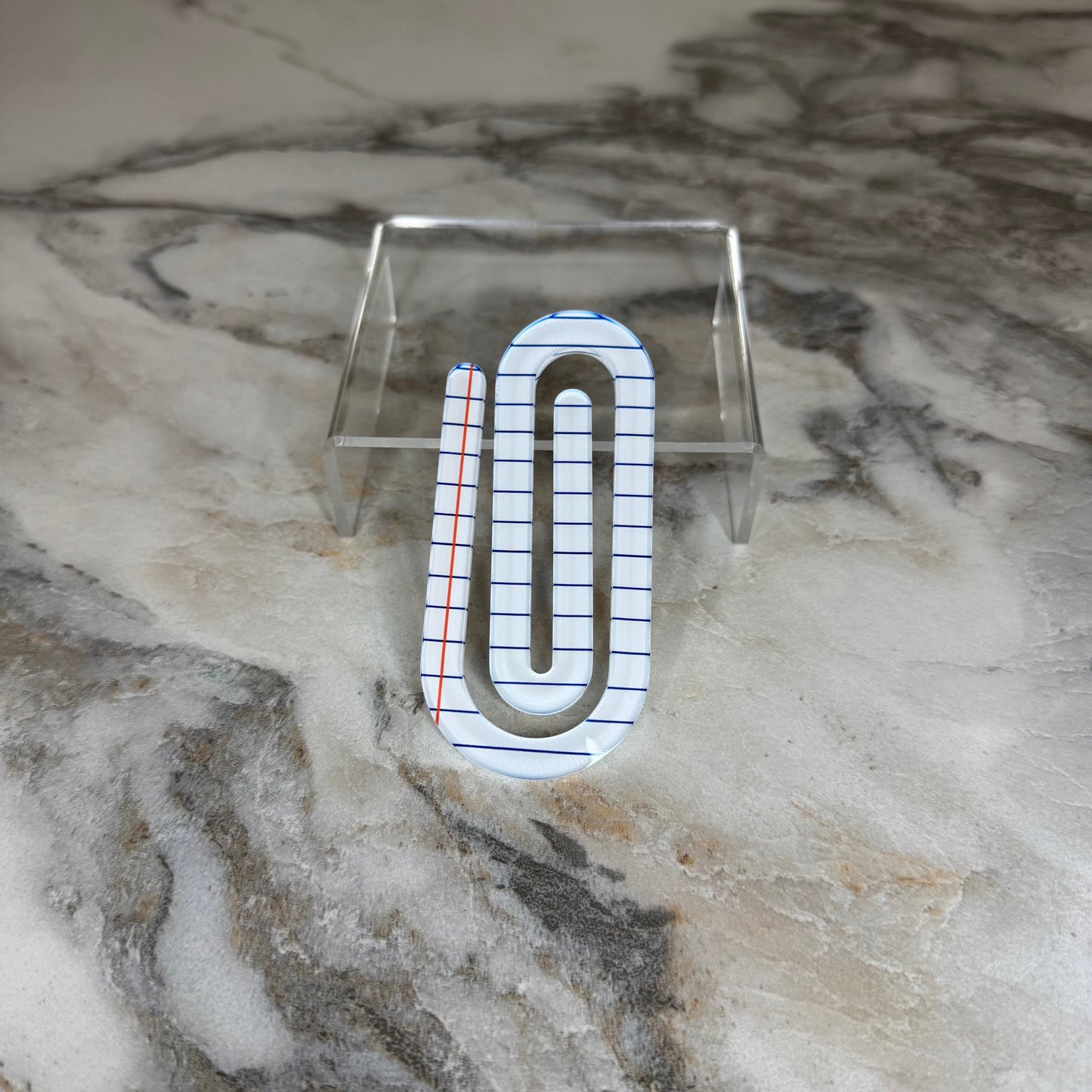 Jumbo Acrylic Paperclip - Assorted