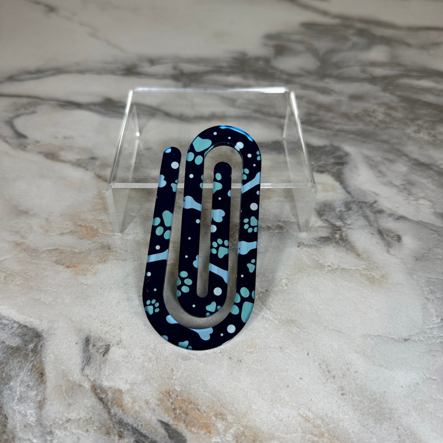 Jumbo Acrylic Paperclip - Assorted