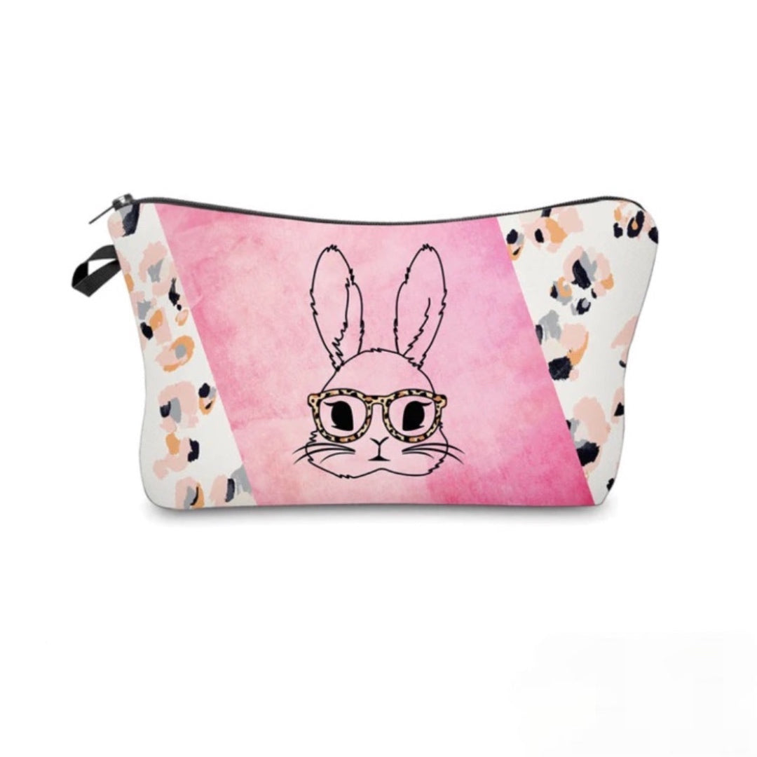 Pouch - Easter - Bunny With Glasses