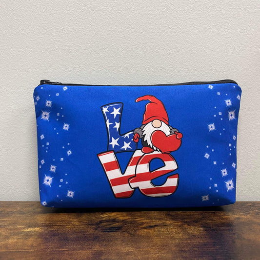 Pouch - Americana - Gnome Love