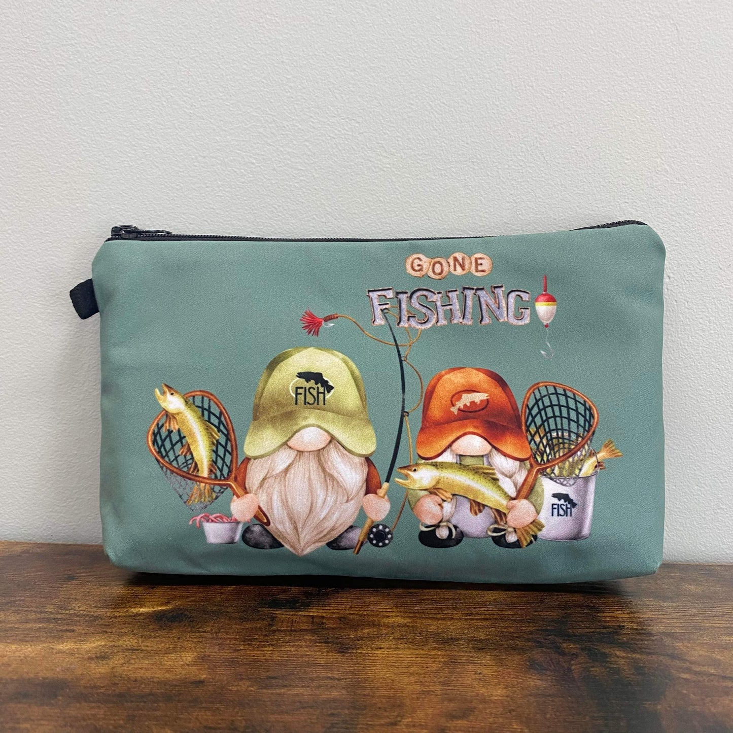 Pouch - Gnome Gone Fishing