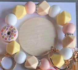 Silicone Bracelet Keychain