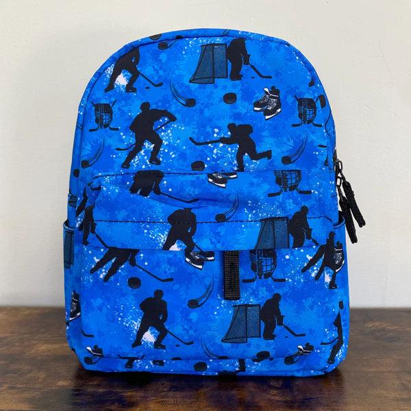 Mini Backpack & Pouch Set - Ice Hockey