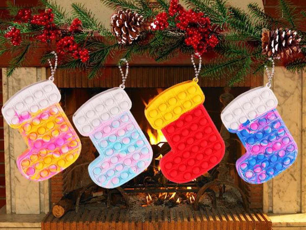 Bubble Pop Holiday Stockings