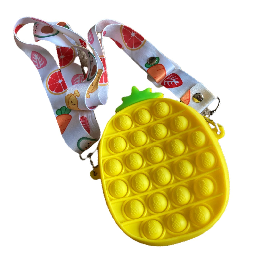 Bubble Pop Purse - Pineapple
