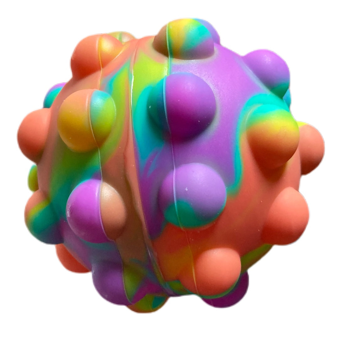 Stress Ball - Round Rainbow Colors