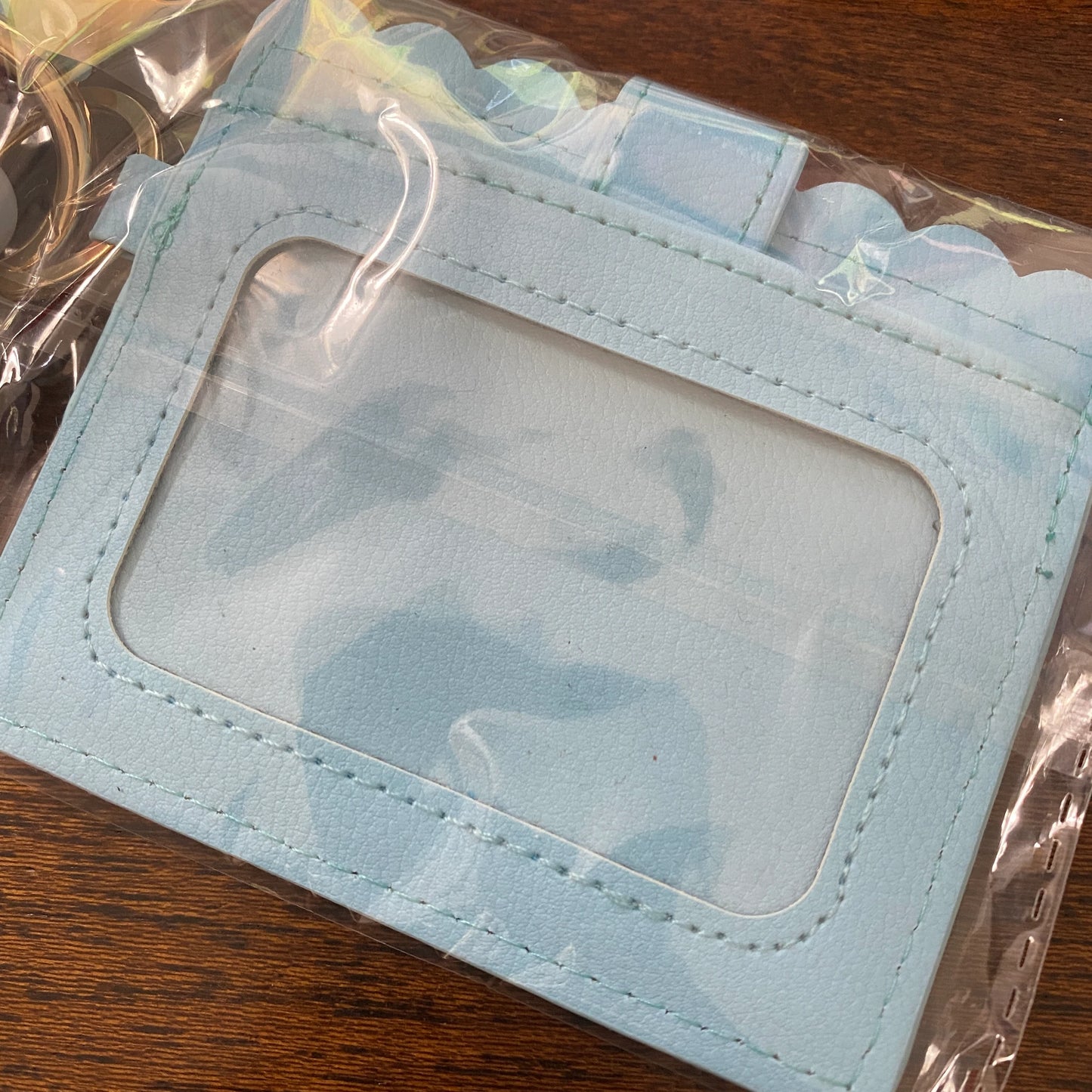 Silicone Beaded Wallet Wristlet