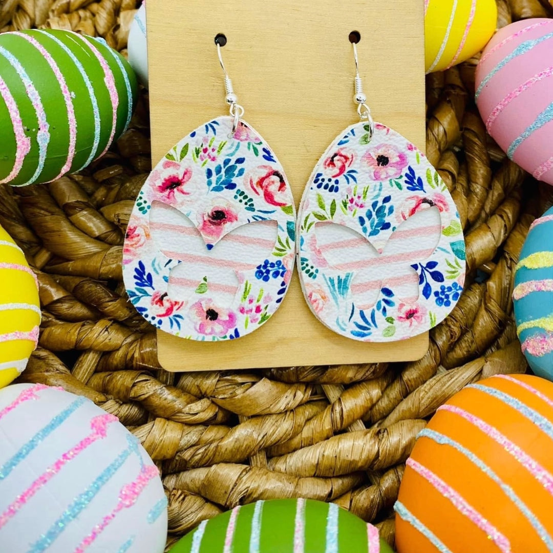 Earrings - Teardrop Butterfly