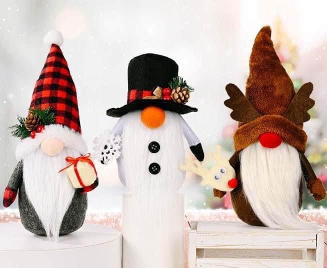 Holiday Gnomes - Trio