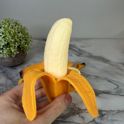 Squishy Toy - Banana + Peel