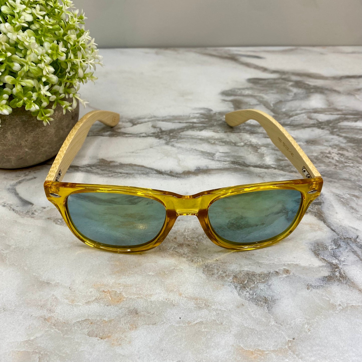 Sunglasses - Style A - Yellow Aqua