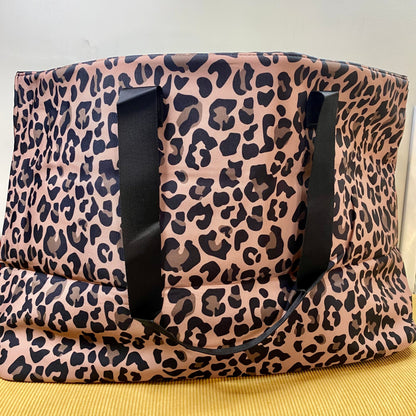 The Oversized Duffle - Animal Print